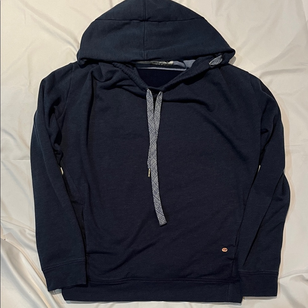 Diesel Dark Blue Hoodie with Light Gray Accents